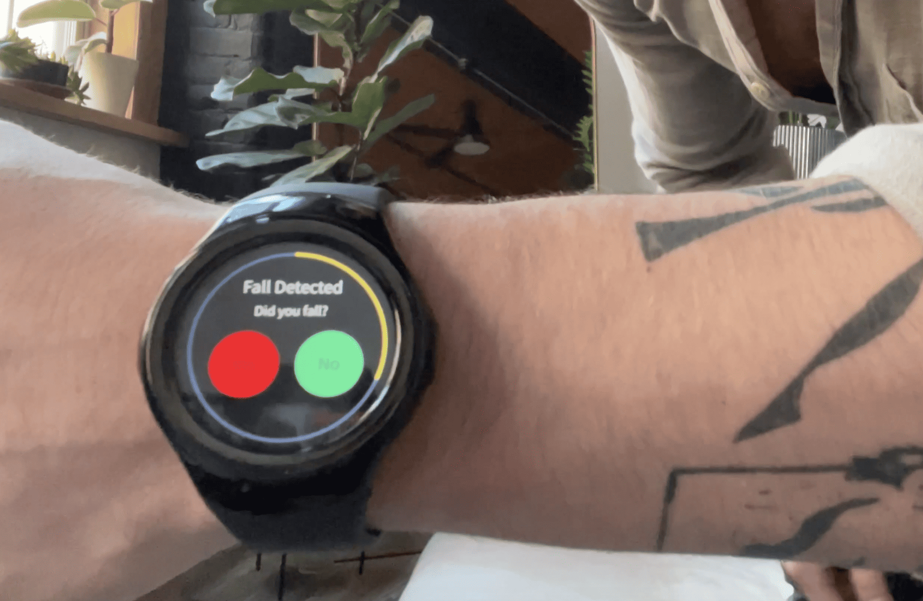 SOS Smartwatch Fall Detection