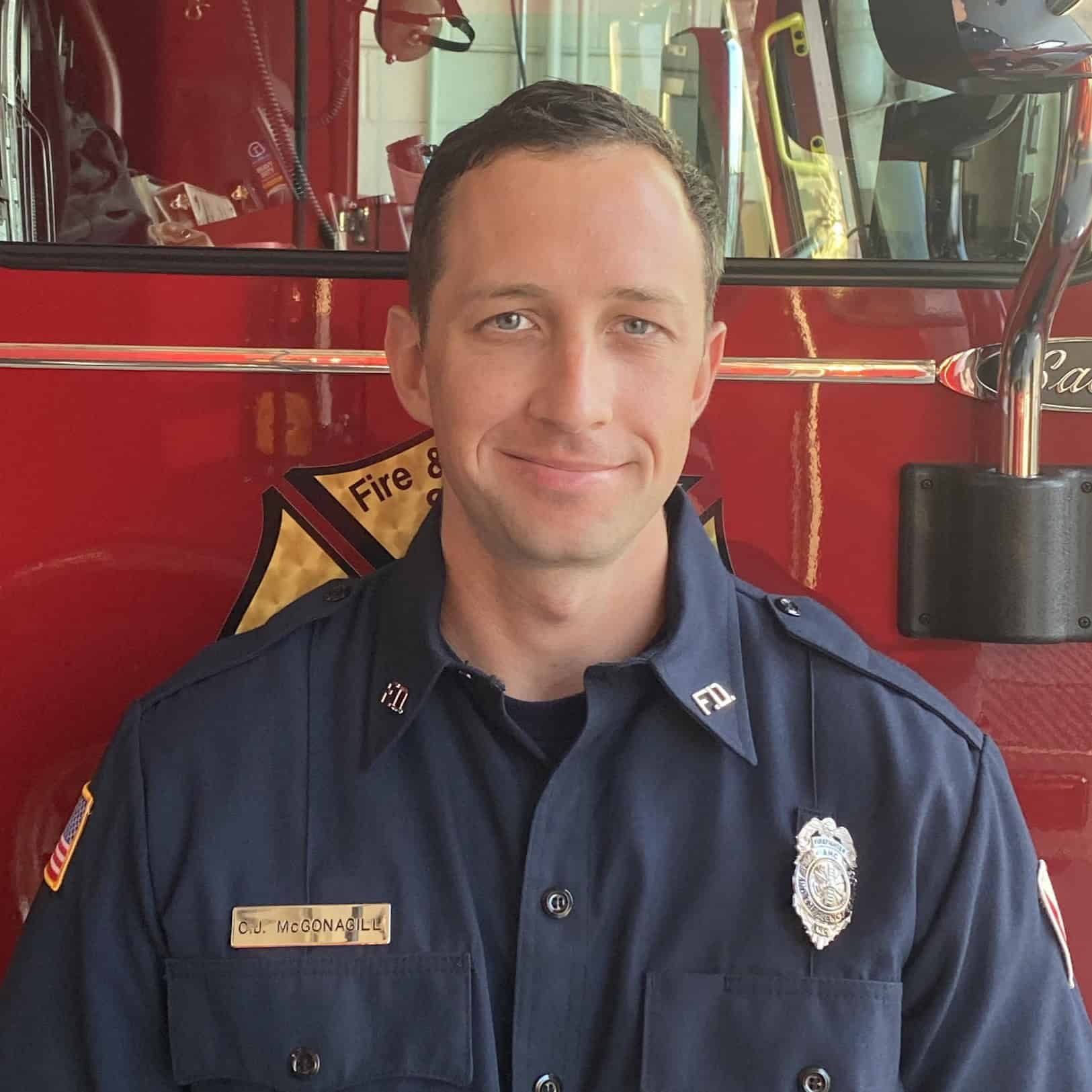 Cody McGonagill, Firefighter, EMT