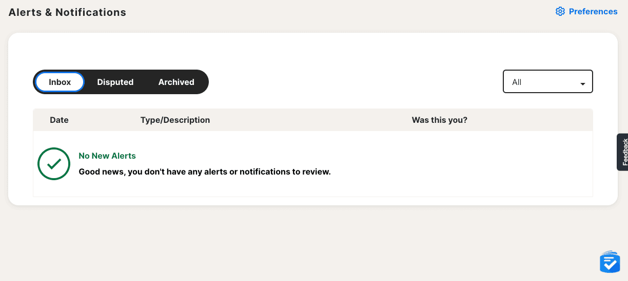 The LifeLock dashboard allowed me to view any active threats when it came to my personal information.