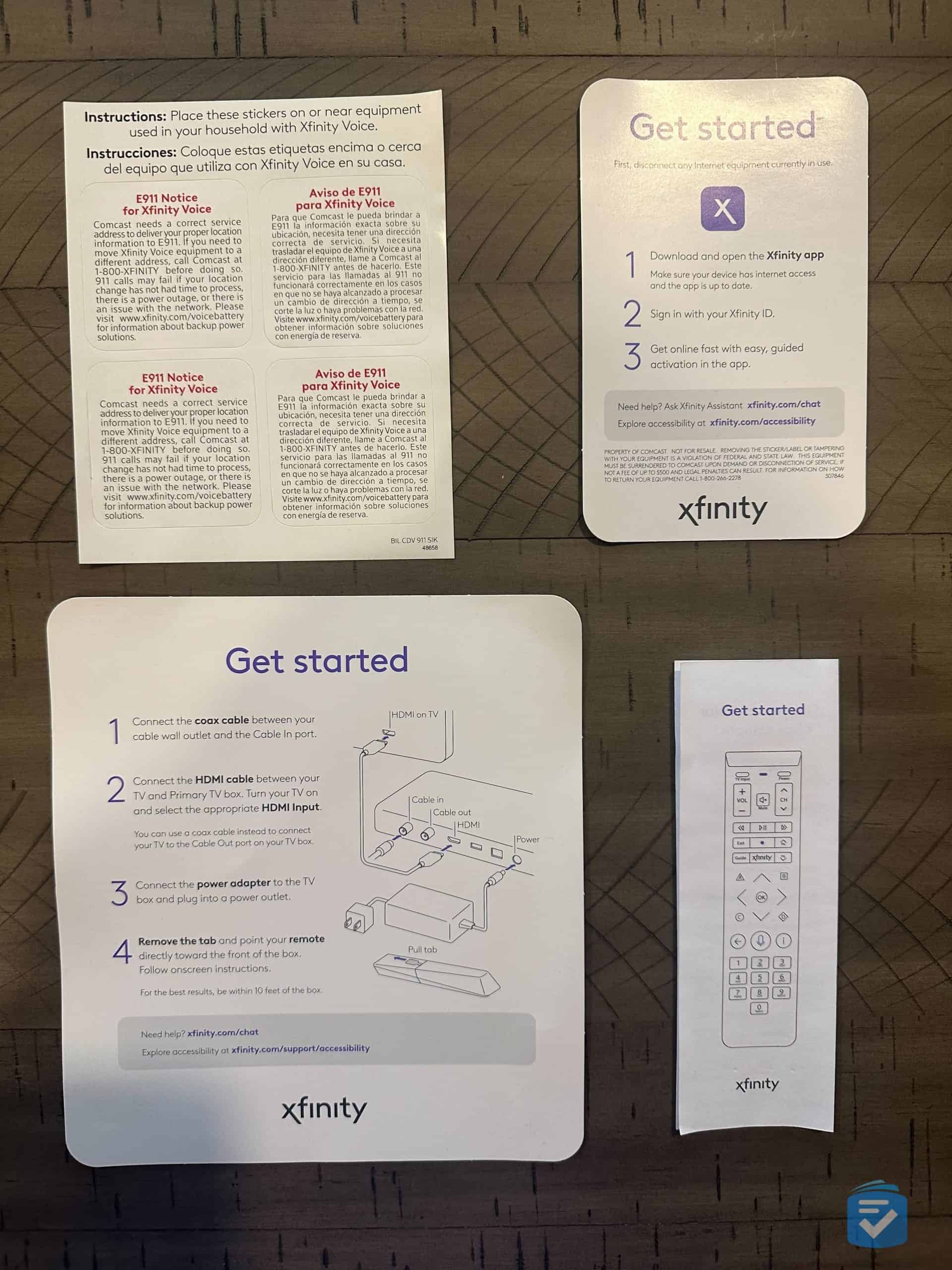 Xfinity cable instructions