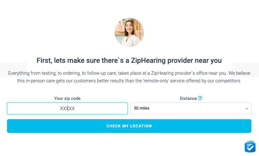 By providing some basic information to ZipHearing, they can refer you to local hearing health specialists.